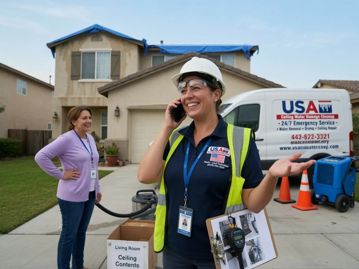Ceiling Water Damage Restoration Tibbie, AL FAQs